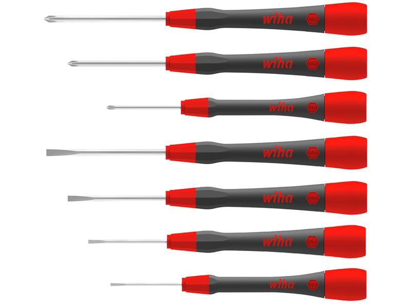 Wiha PicoFinish® SL/PH Fine Screwdriver Set, 7 Piece WHA42991