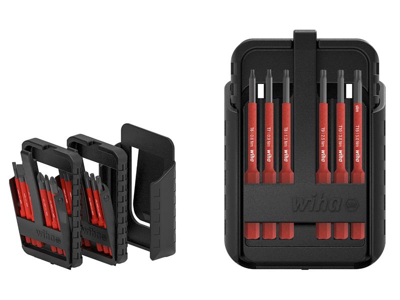 Wiha slimBit electric TORX®/TORX PLUS® Bit Set, 15 Piece WHA43161