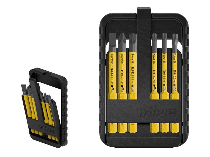 Wiha Power slimBit electric Bit Set, 7 Piece WHA44106
