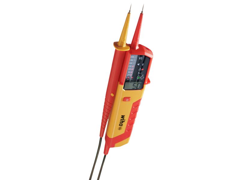 Wiha eMobility Voltage and Continuity Tester 12-1,000 V AC, CAT IV WHA44319