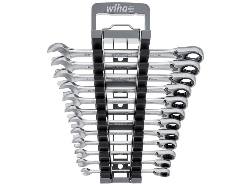 Wiha Ring Ratchet Spanner Set, 12 Piece WHA44661