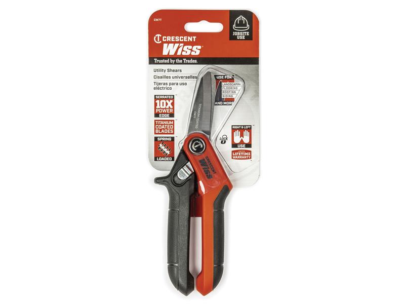 Crescent Wiss® Tradesman Utility Shears 191mm (7.1/2in) WISCW7T