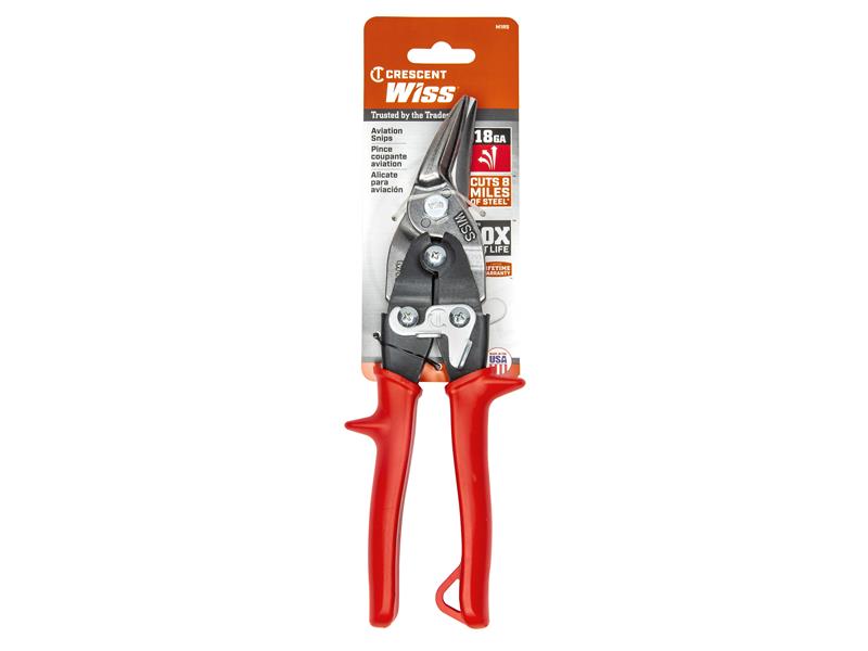 Crescent Wiss® M-1R Metalmaster® Compound Snips Left Hand/Straight Cut WISM1R