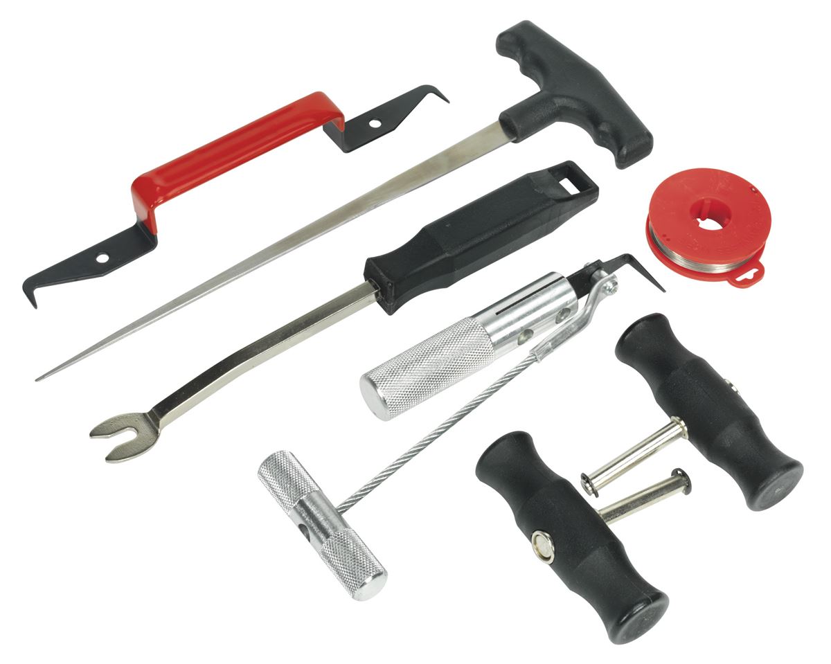 Sealey Windscreen Removal Tool Kit 7pc WK3