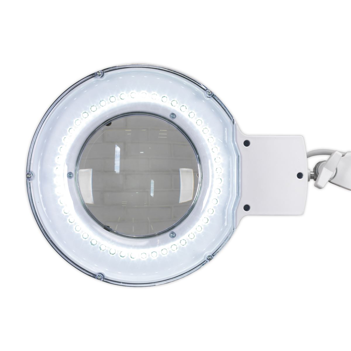 Sealey Bench Mounting Magnifying Worklight 48 SMD LED 230V WL483D