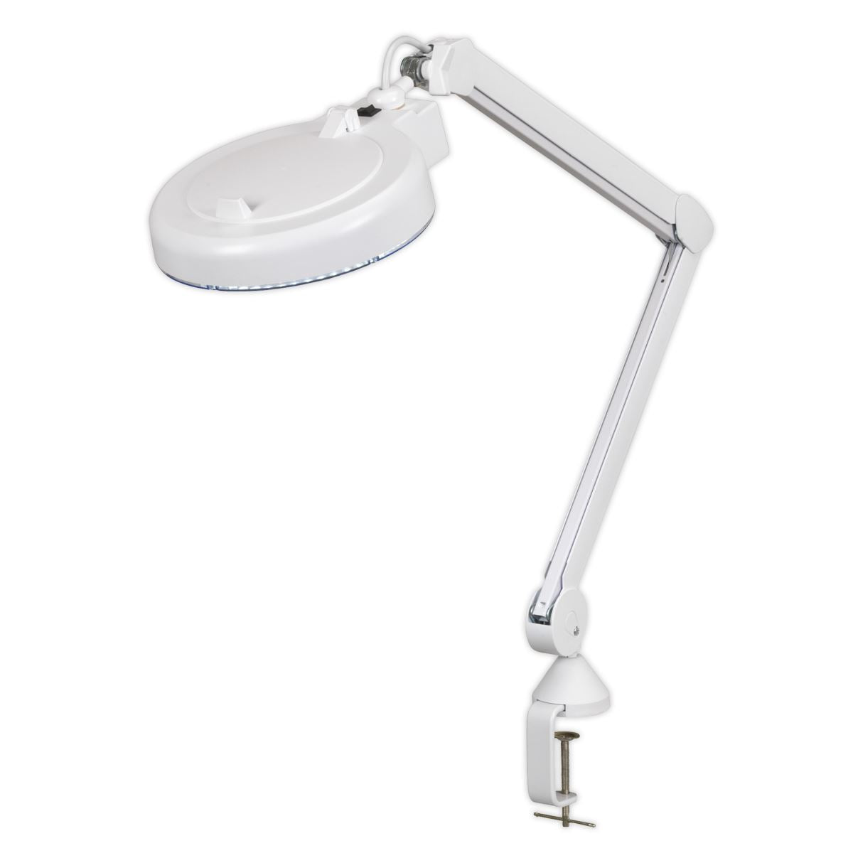 Sealey Bench Mounting Magnifying Worklight 48 SMD LED 230V WL483D