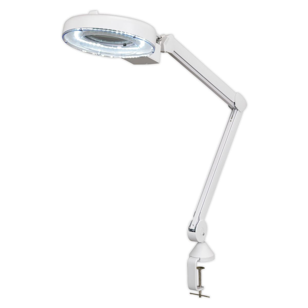 Sealey Bench Mounting Magnifying Worklight 48 SMD LED 230V WL483D