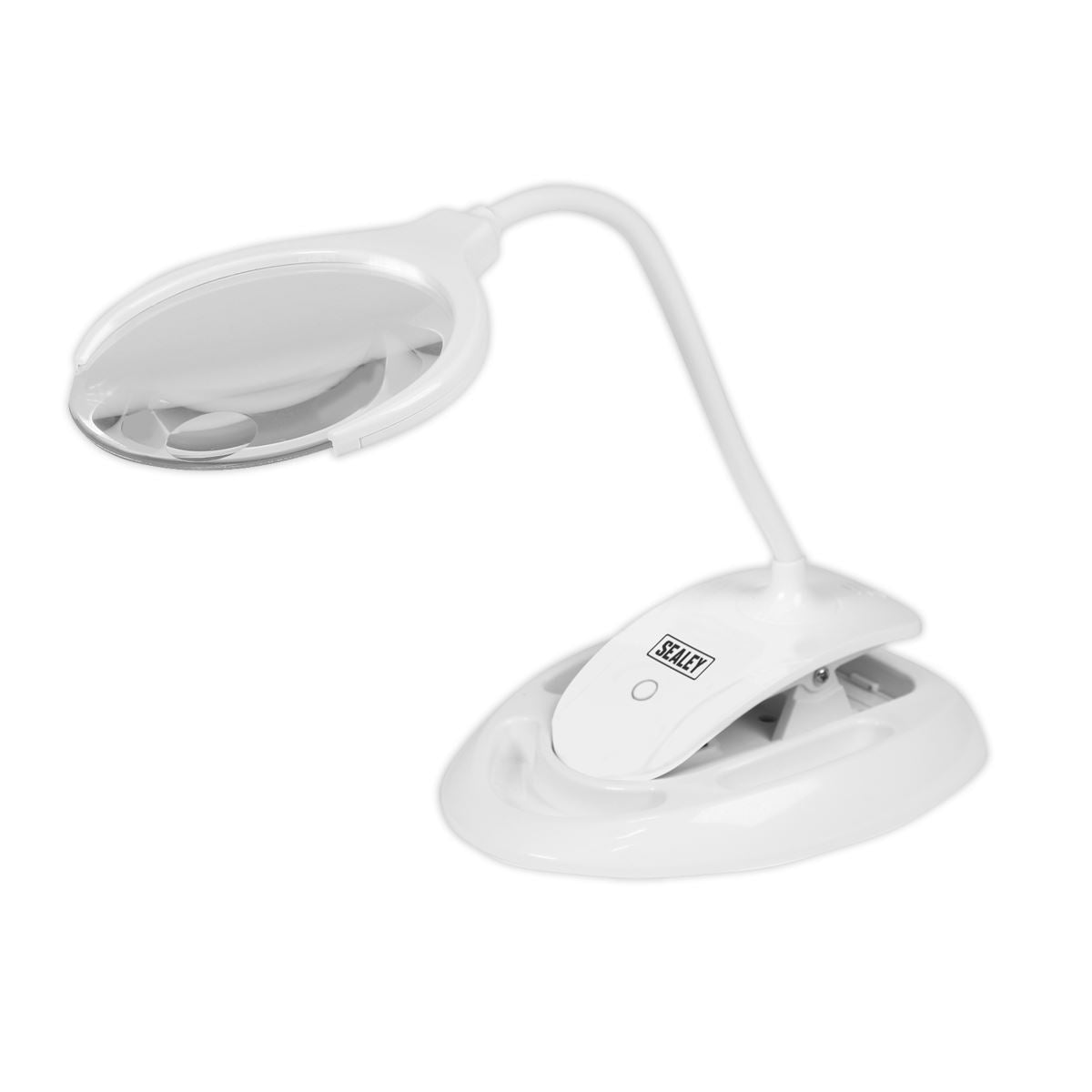 Sealey Rechargeable Dual Mounting Magnifying Worklight SMD LED Dimmable WL63/8D