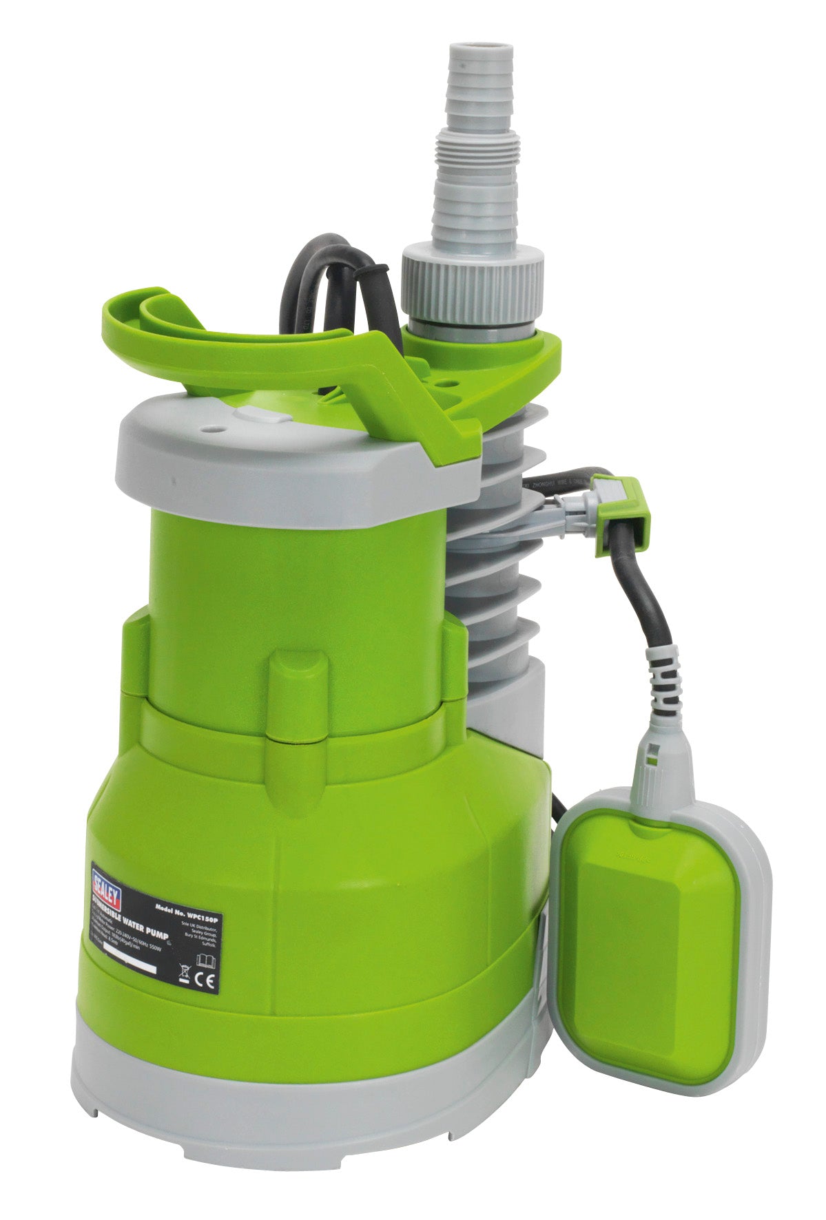 Sealey Submersible Clean Water Pump Automatic 183L/min 230V WPC150P