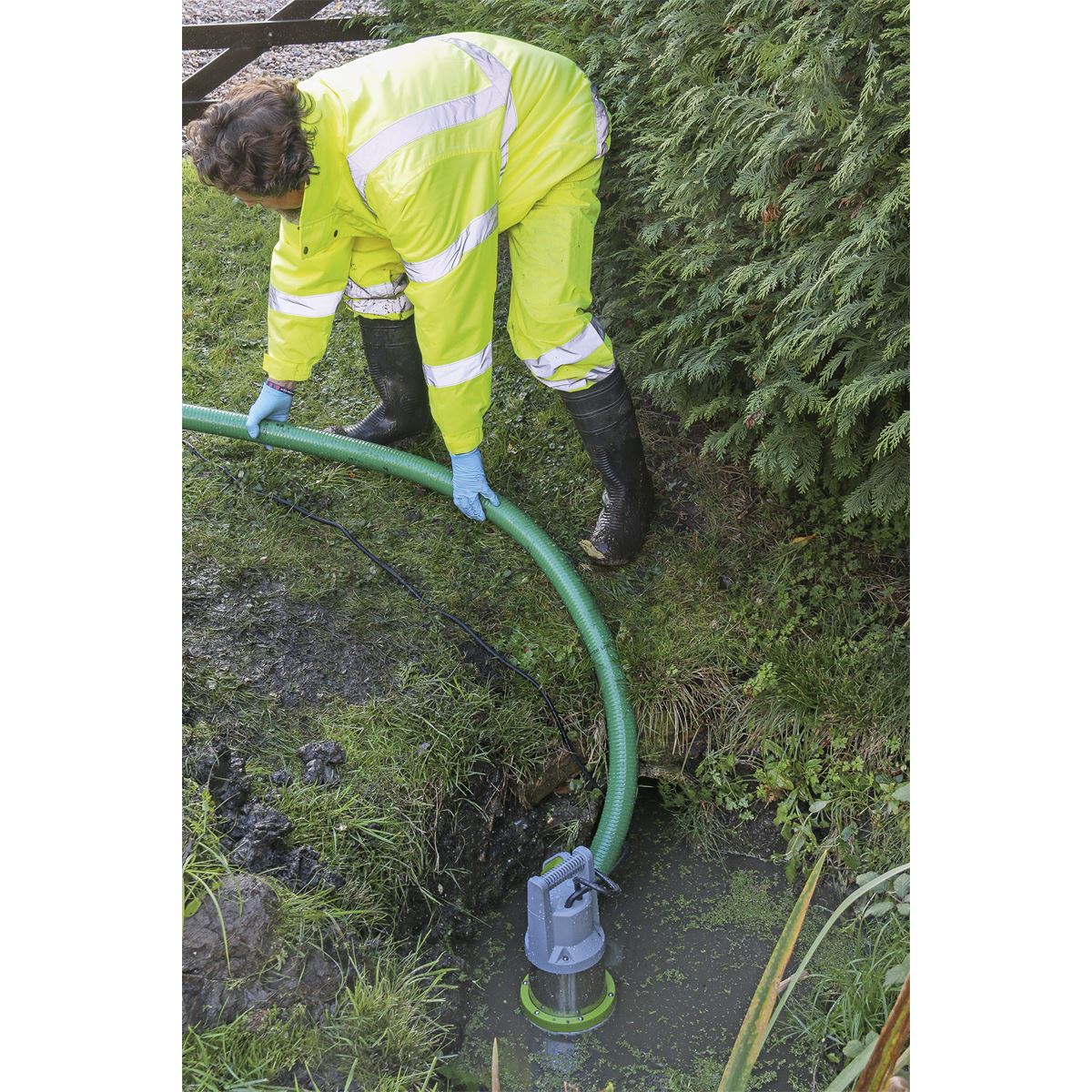 Sealey Submersible Clean & Dirty Water Pump Automatic 217L/min 230V WPCD215