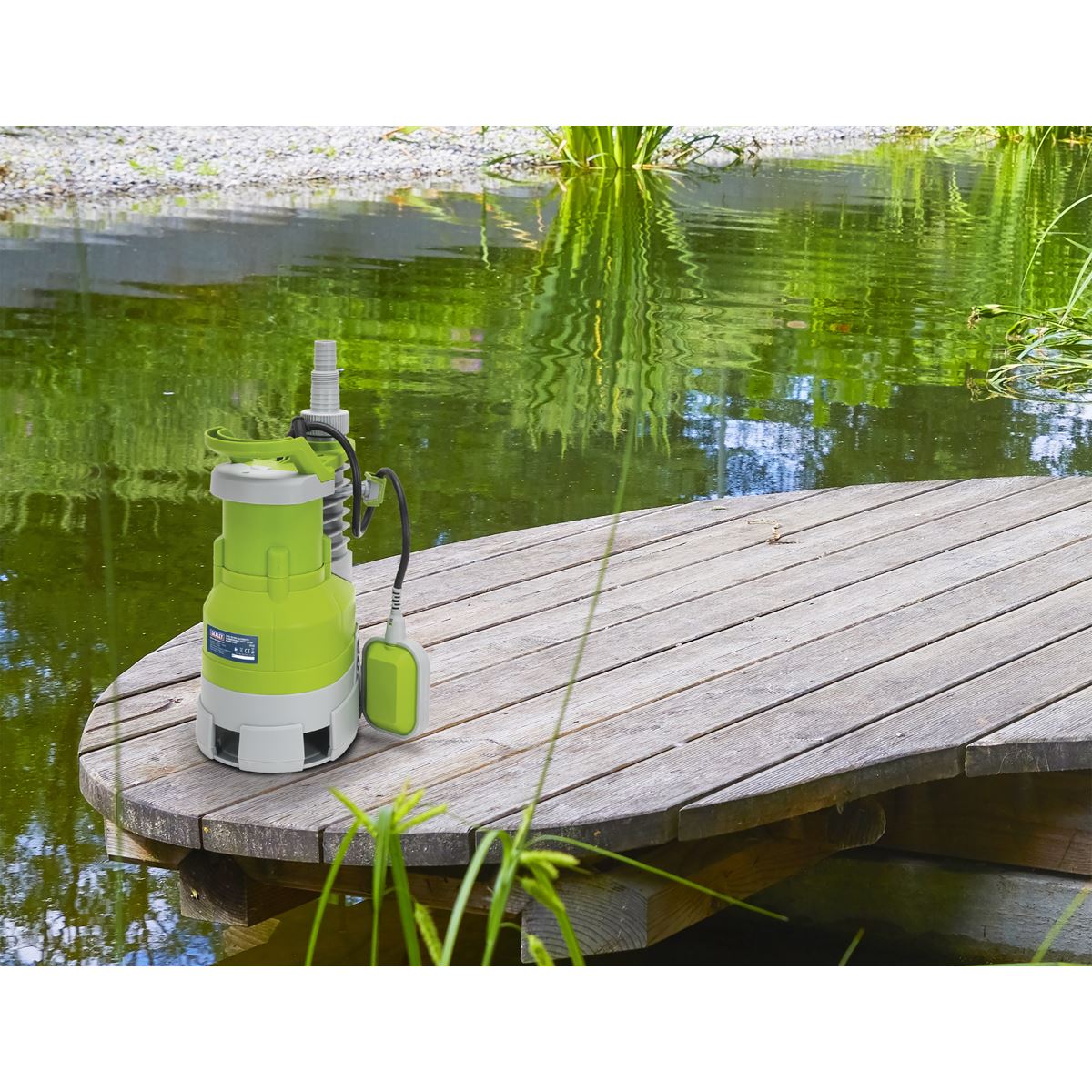 Sealey Submersible Dirty Water Pump Automatic Cut Out 225L/min 230V WPD235P