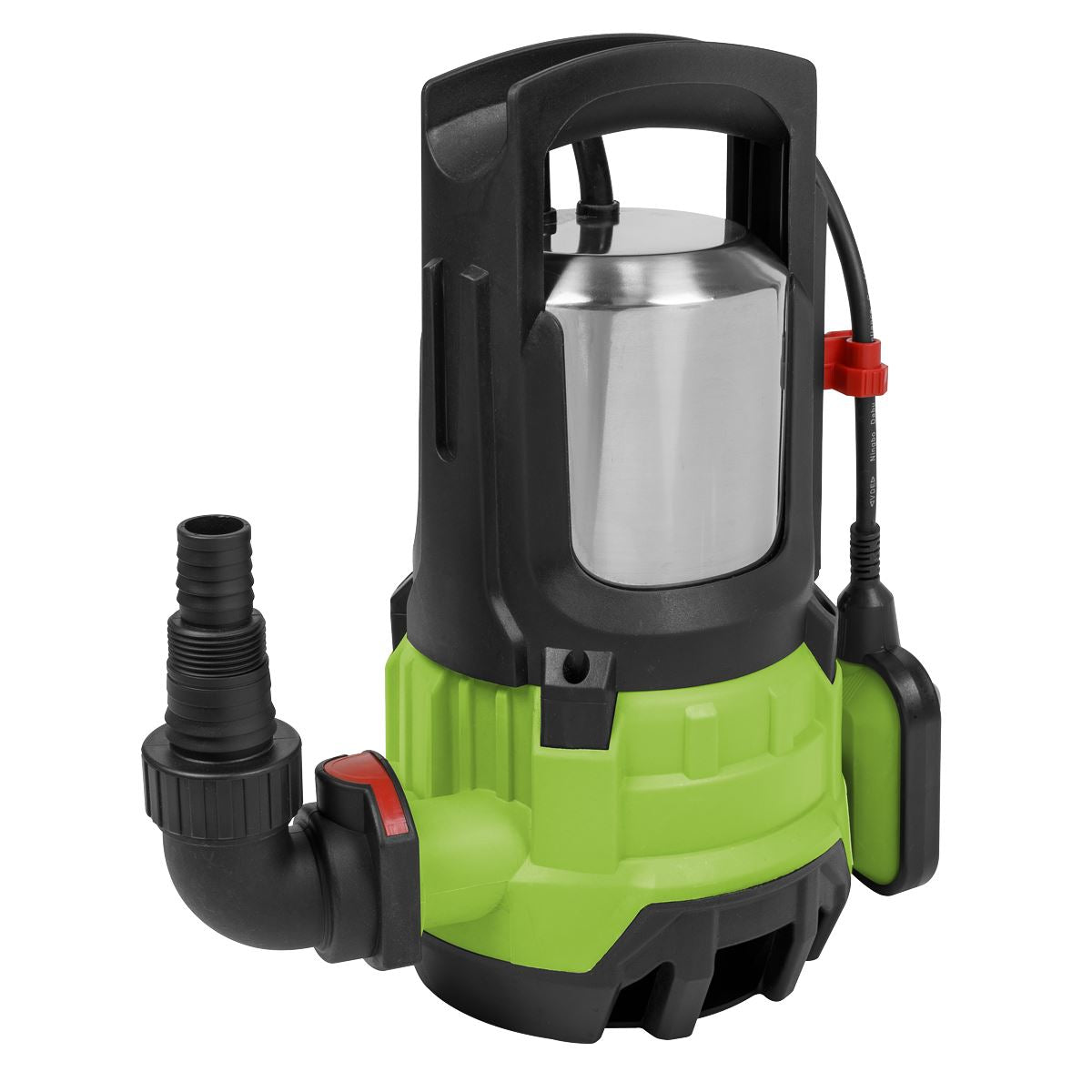 Sealey High Flow Submersible Stainless Dirty Water Pump Automatic 333L/min 230V WPD415