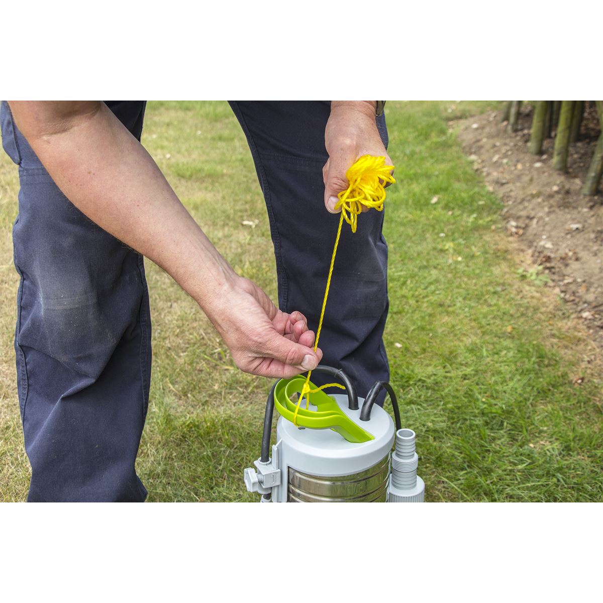 Sealey Submersible Stainless Water Pump Automatic Dirty Water 225L/min 230V WPS225P