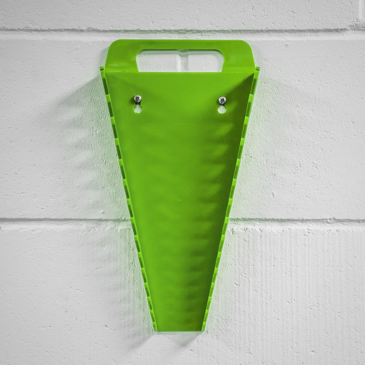 Sealey Spanner Rack Capacity 15 Spanners Hi-Vis Green WR08HV