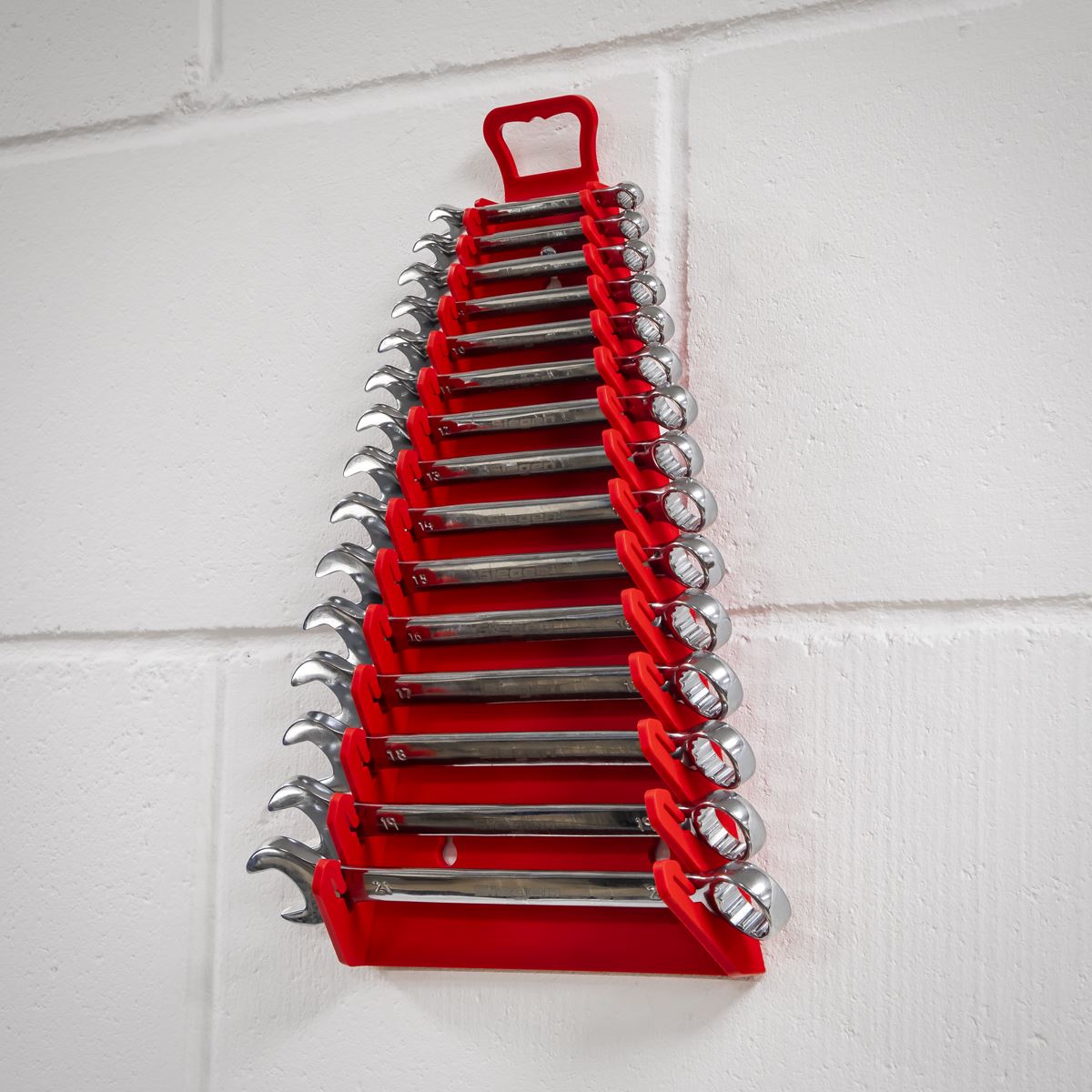 Sealey Reverse Spanner Rack Capacity 15 Spanners WR09