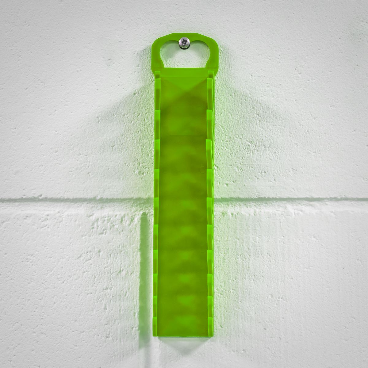 Sealey Spanner Rack Capacity 10 Stubby Spanners - Hi-Vis Green WR10HV