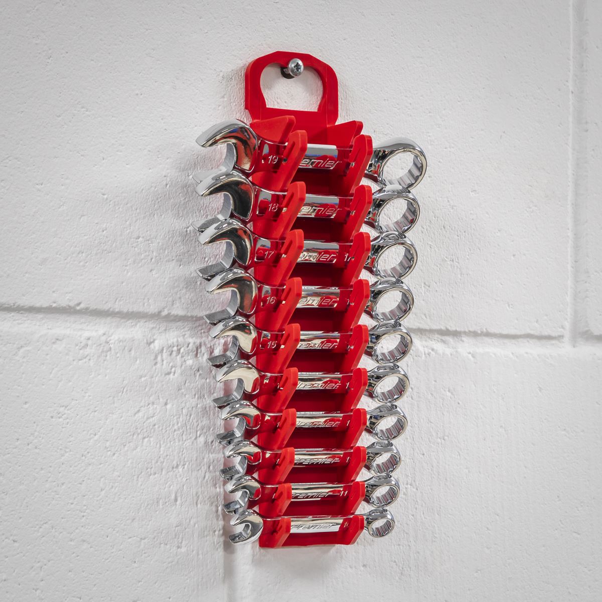 Sealey Spanner Rack Capacity 10 Stubby Spanners WR10