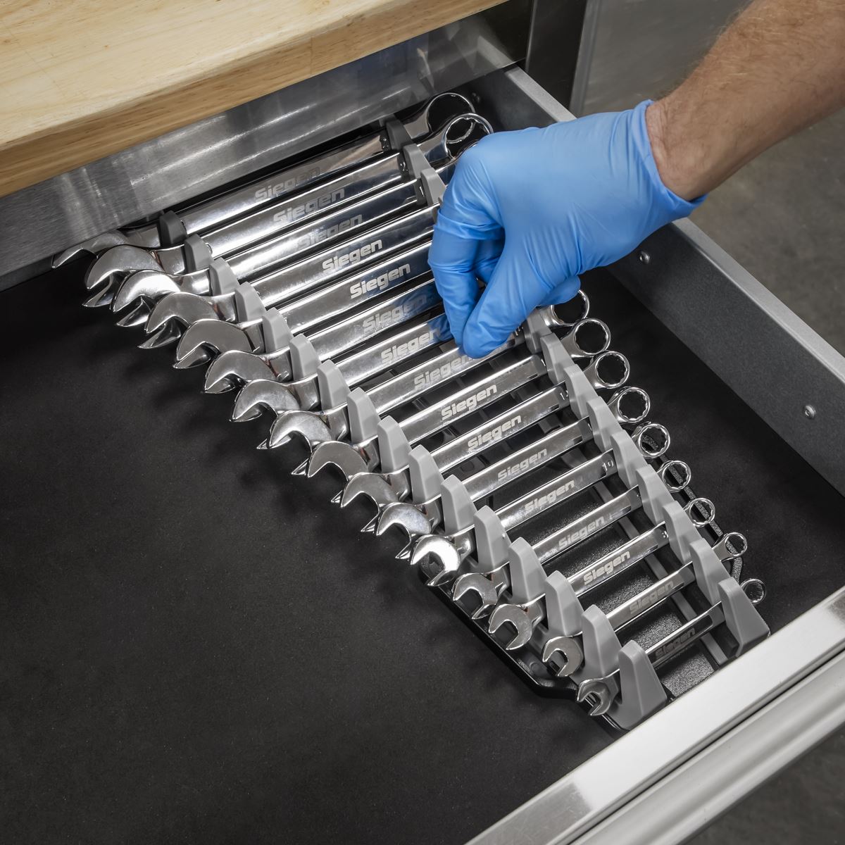 Sealey Reversible Spanner Rack 16pc WR11