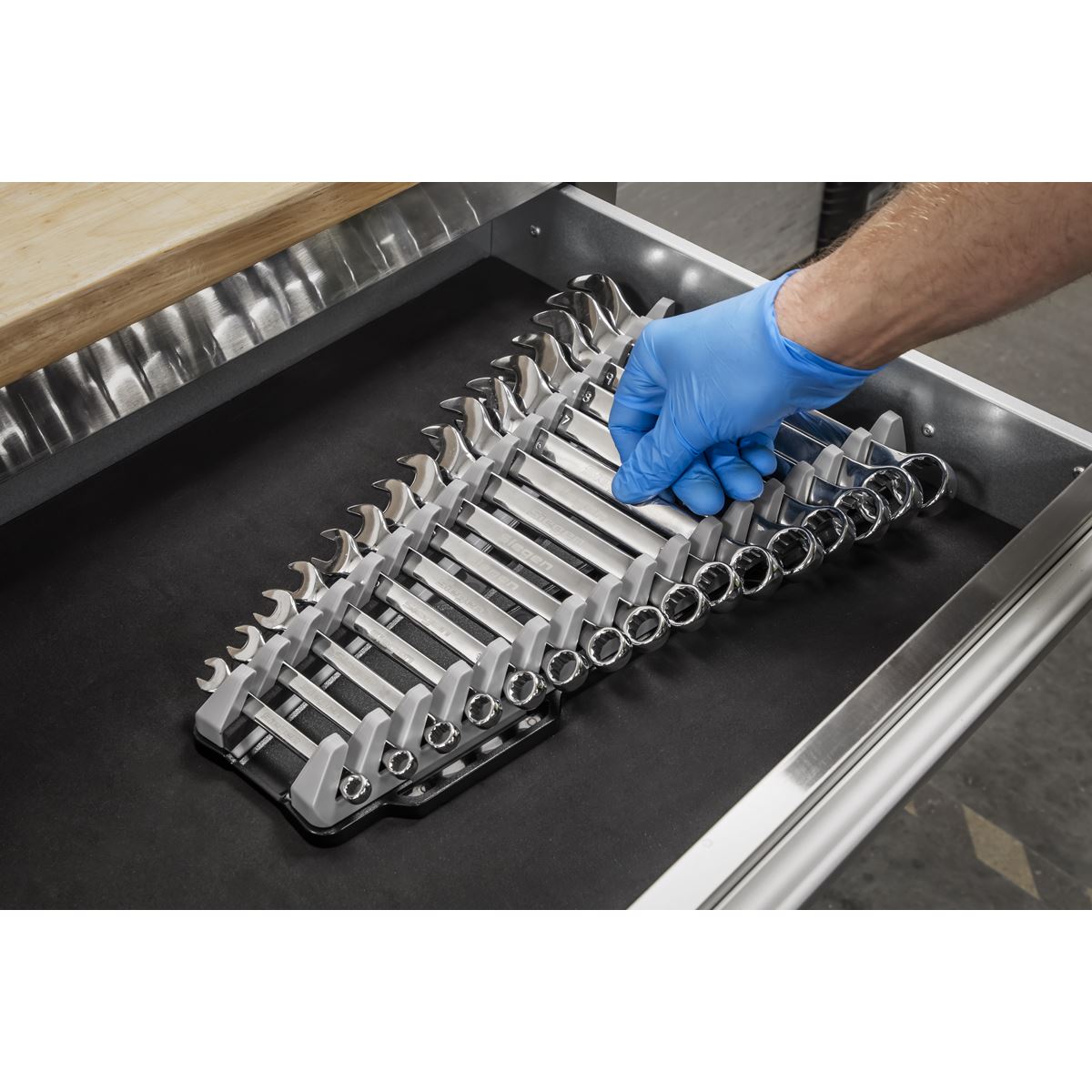 Sealey Reversible Spanner Rack 16pc WR11
