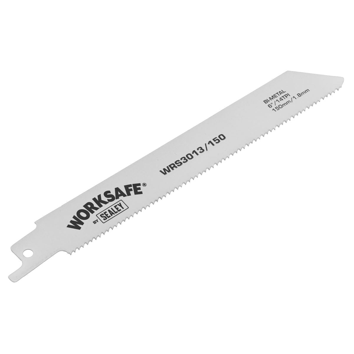 Sealey Reciprocating Saw Blade 150mm 14tpi - Pack of 5 WRS3013/150