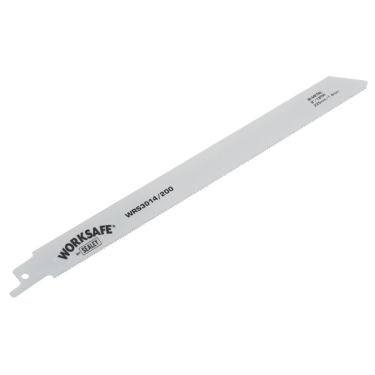 Sealey Reciprocating Saw Blade Metal 225mm 18tpi - Pack of 5 WRS3014/200
