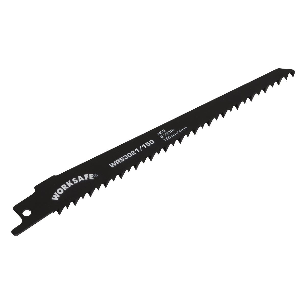 Sealey Reciprocating Saw Blade 150mm 6tpi - Pack of 5 WRS3021/150