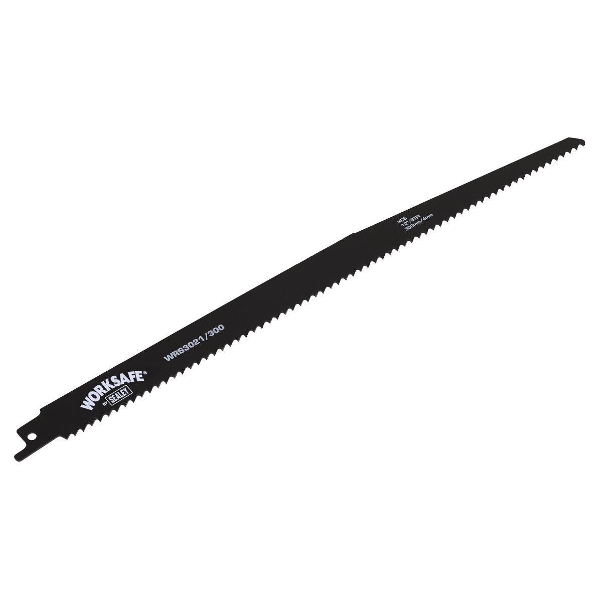 Sealey Reciprocating Saw Blade 300mm 6tpi Pack of 5 Multi Purpose WRS3021/300