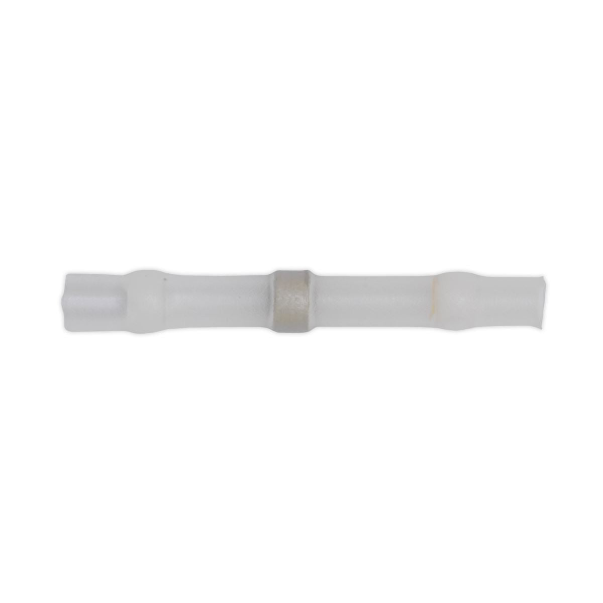 Sealey Heat Shrink Butt Connector Solder Terminal 24-22 AWG White Pack of 25 WTSSB25
