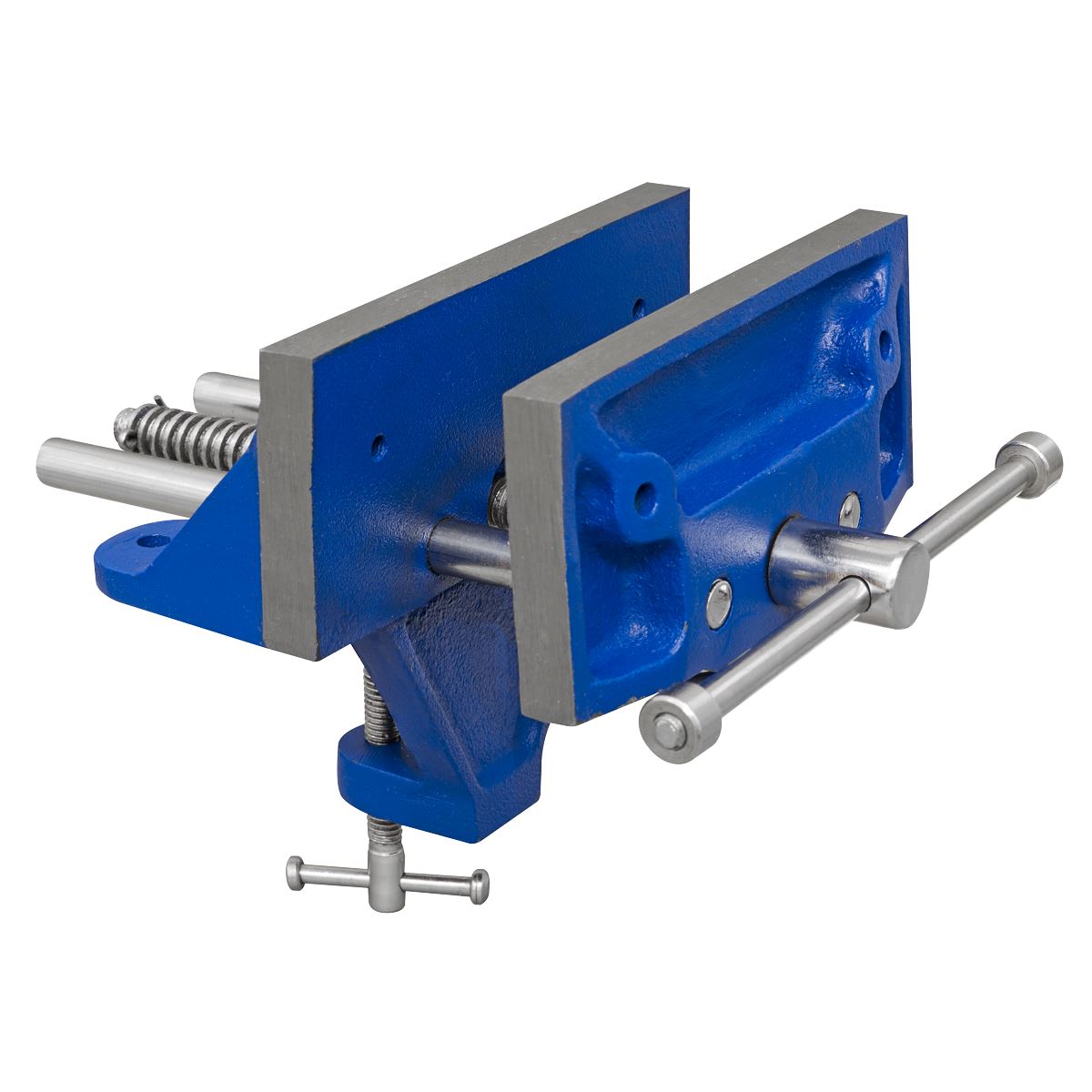 Sealey Woodworking Vice 150mm with Clamp Mount WV150CM