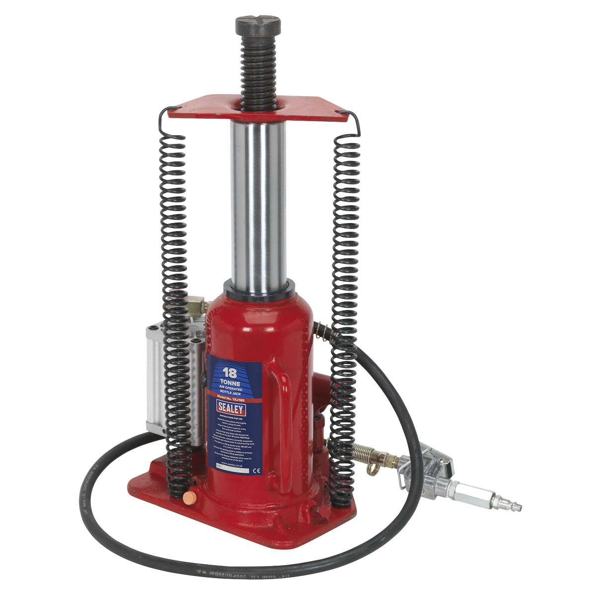 Sealey Air Operated Bottle Jack 18 Tonne YAJ18S
