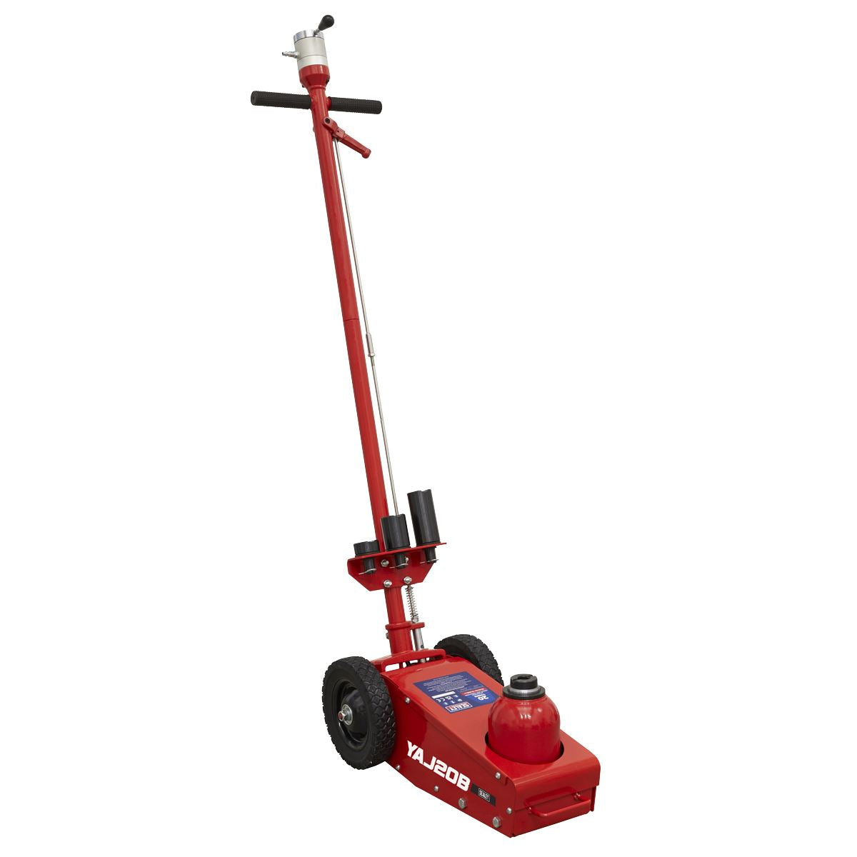 Sealey Air Operated Trolley Jack 20 Tonne - Single Stage YAJ20B
