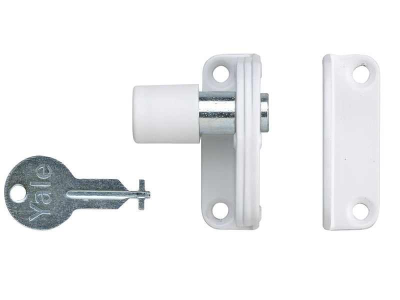 Yale Locks P123 Sash Window Presslock White YALP123WE