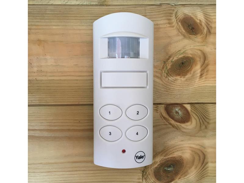 Yale Locks Shed And Garage Alarm With Motion Detection Wall Mounted YALSAA5015