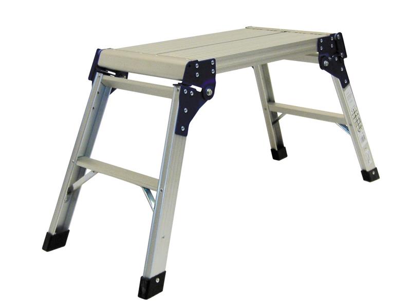 Zarges Hop Up Aluminium Work Platform 600 x 300mm Capacity 150kg ZAR100302