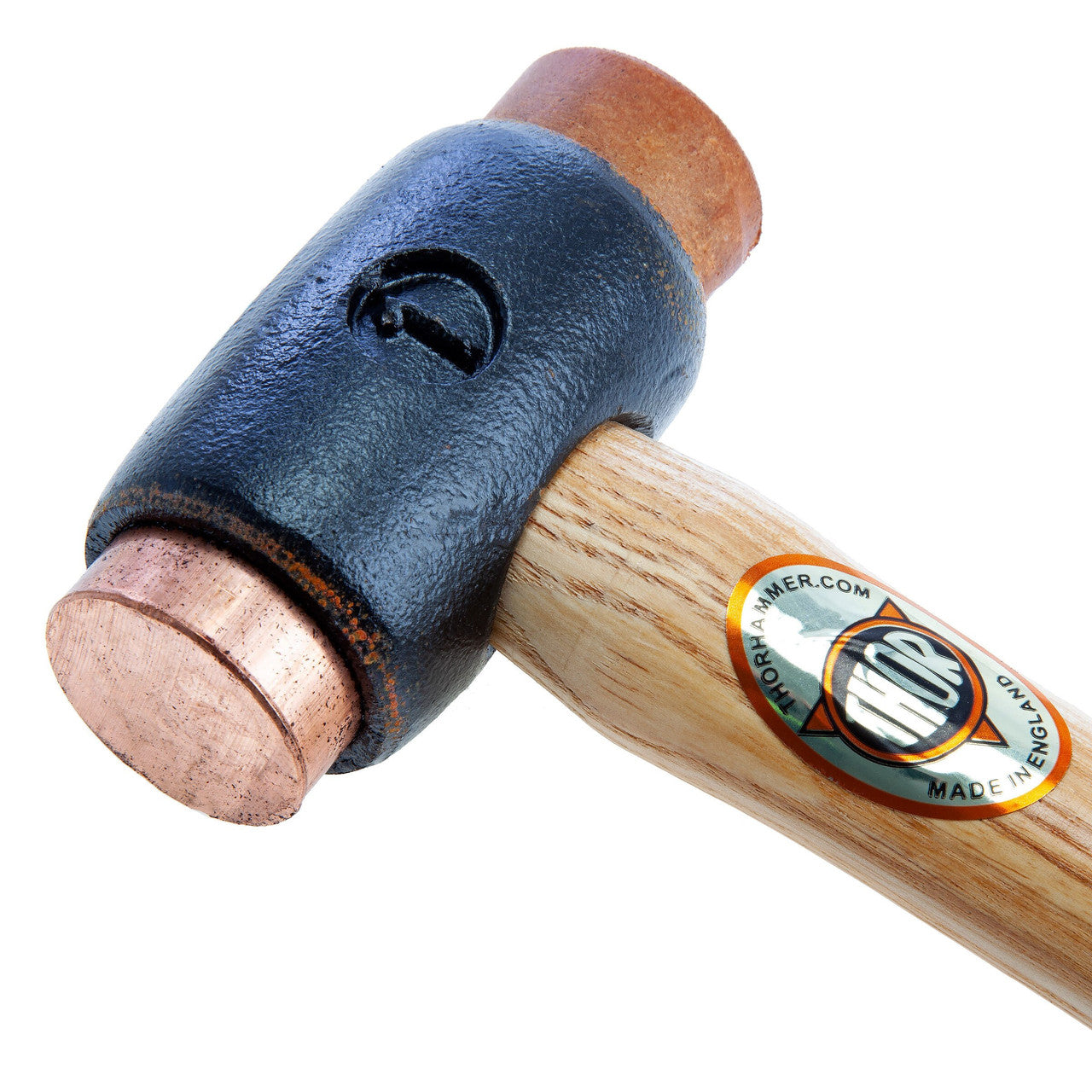 Thor Copper & Hide Hammer Size 1 (32mm) 710G Wood Handle 03-210