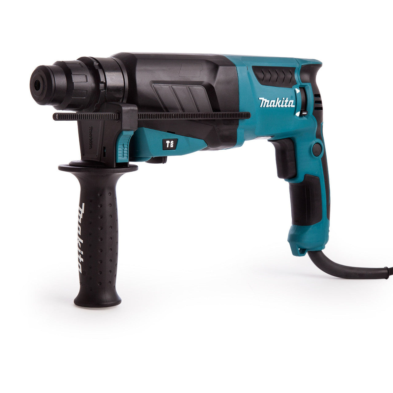 Makita 110V SDS Plus Rotary Hammer Drill Case Side Handle & Depth stop HR2630