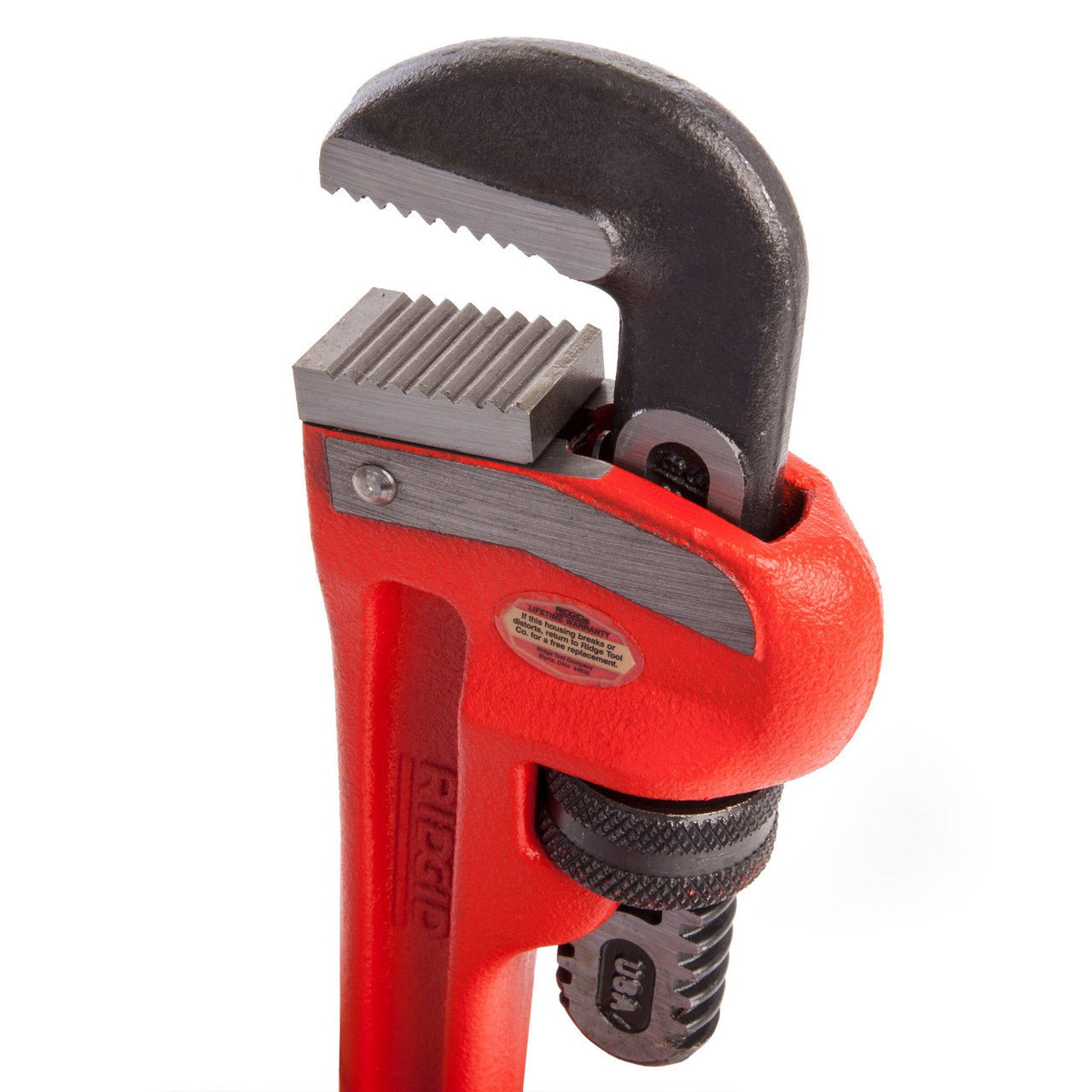 Ridgid Model 10 Straight Pipe Wrench 10 Inch 250mm Capacity 40mm 1.1/2in 31010