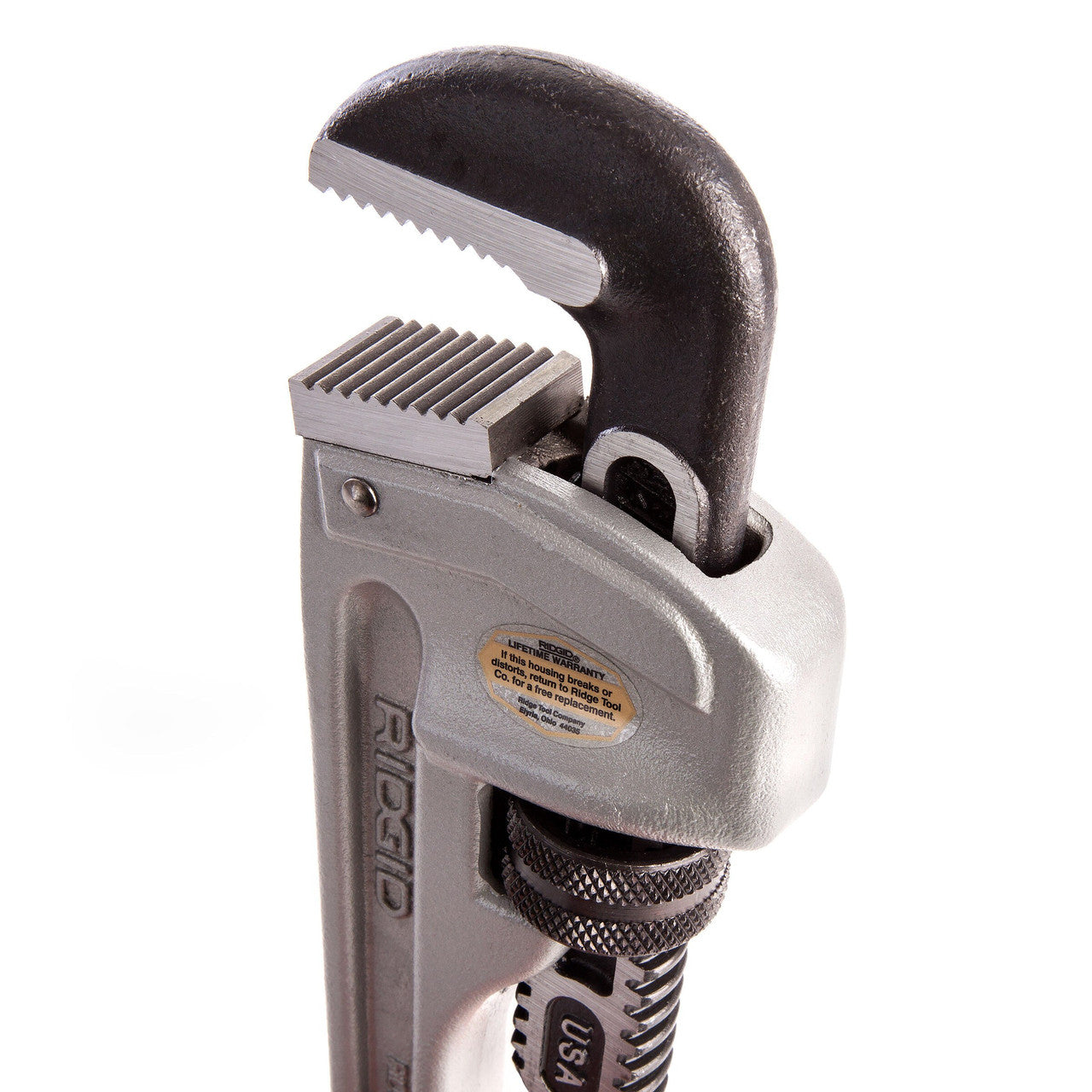 Ridgid Model 814 Aluminium Straight Pipe Wrench 14 Inch 350mm Jaw 50mm 2in 31095