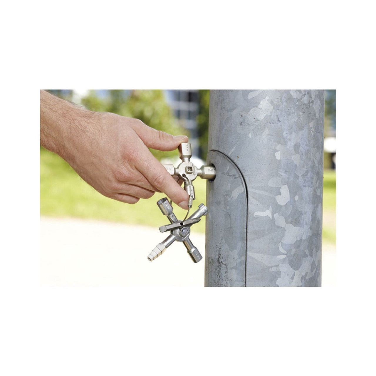 Knipex Twinkey for STD Cabinets and Shut Off Systems Multi Function 001101