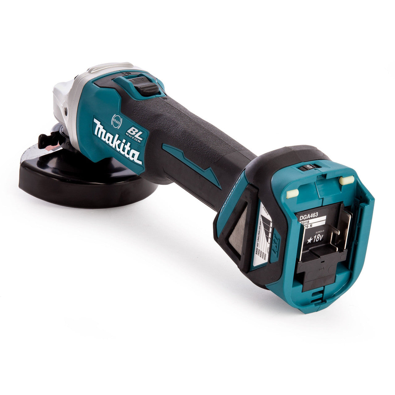 Makita 18V Angle Grinder LXT 4.5 inch/115mm Brushless Body Only DGA463Z