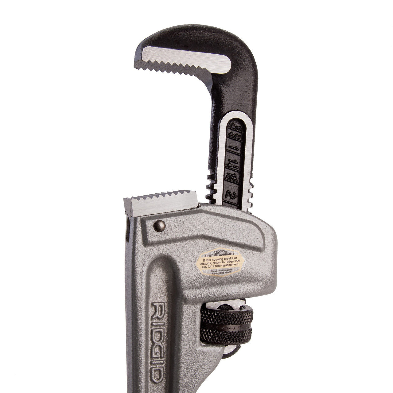 Ridgid Model 814 Aluminium Straight Pipe Wrench 14 Inch 350mm Jaw 50mm 2in 31095