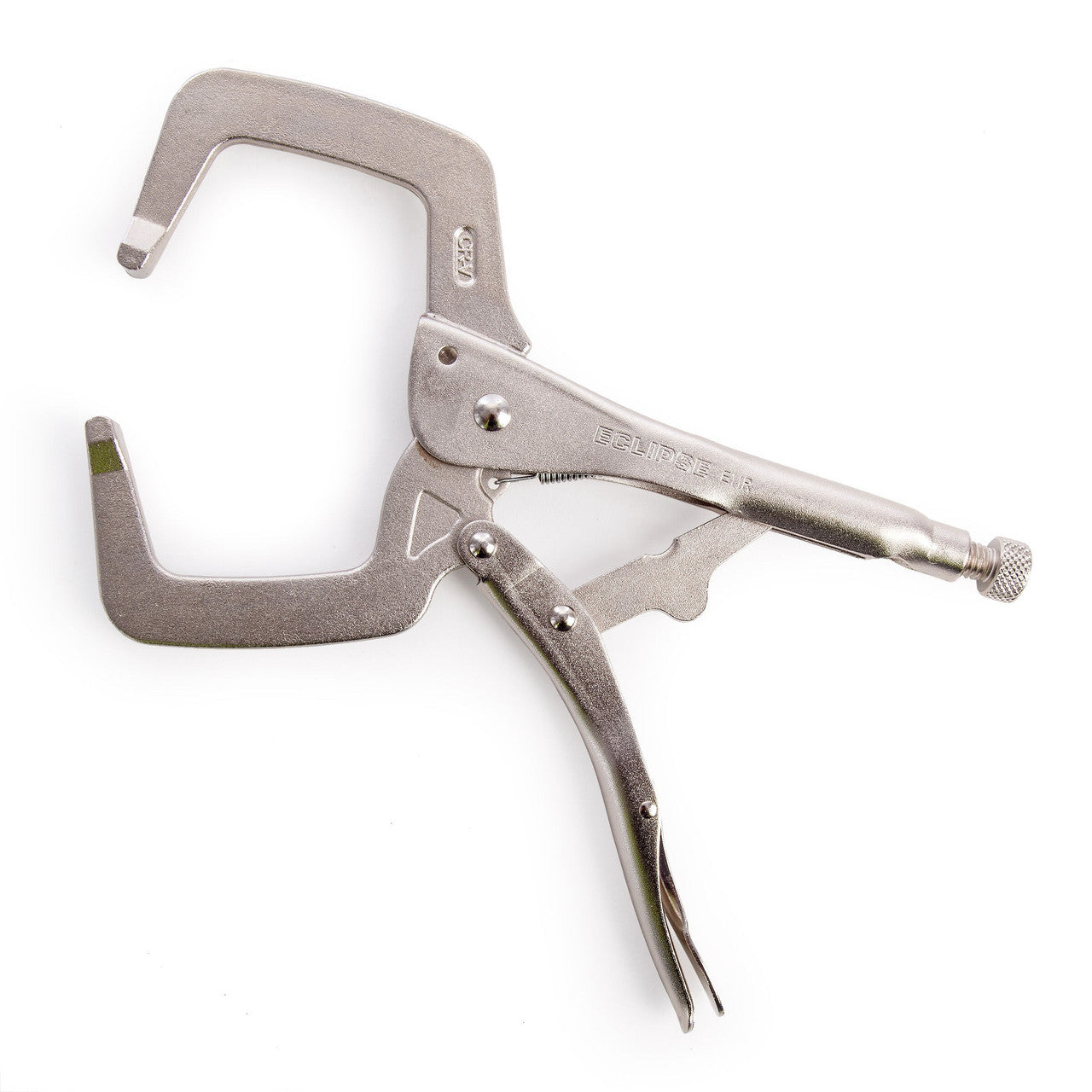 Eclipse Locking Welding C Clamp with Regular Tips 11in 275mm Quick Release E11R
