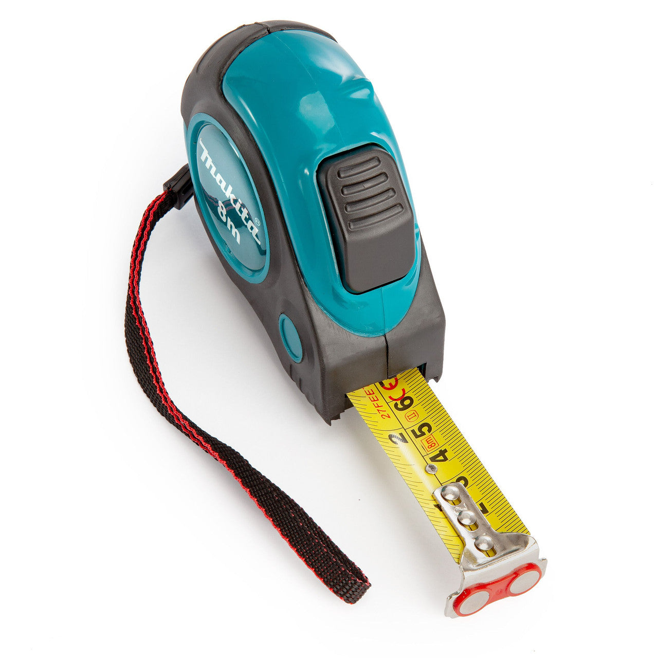 Makita Metric Imperial Tape Measure 8m 26ft Magnetic Hook Width 25mm P-72986