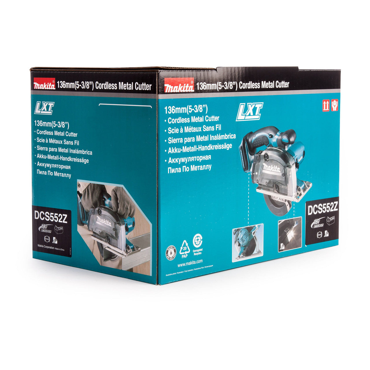 Makita 18V LXT 136mm Metal Cutting Circular Saw Body Only DCS552Z