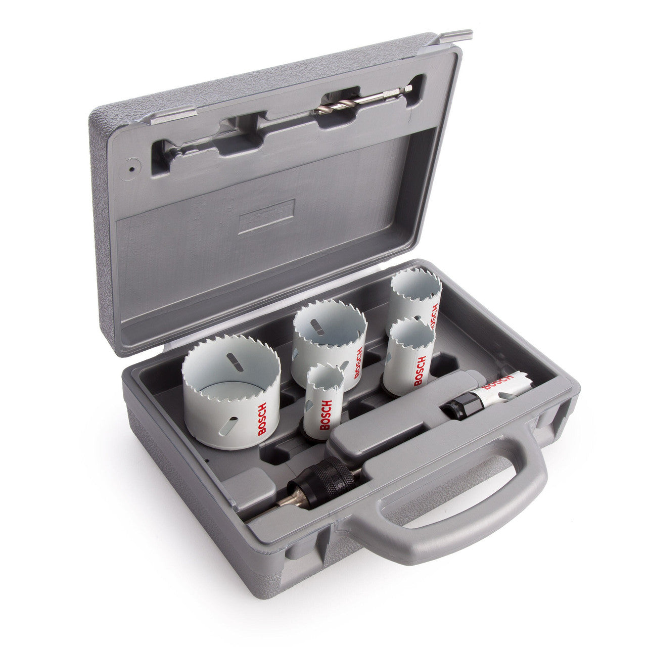 Bosch HSS Bimetal Progressor Holesaw Kit 9 Piece For wood and metal 2608584670
