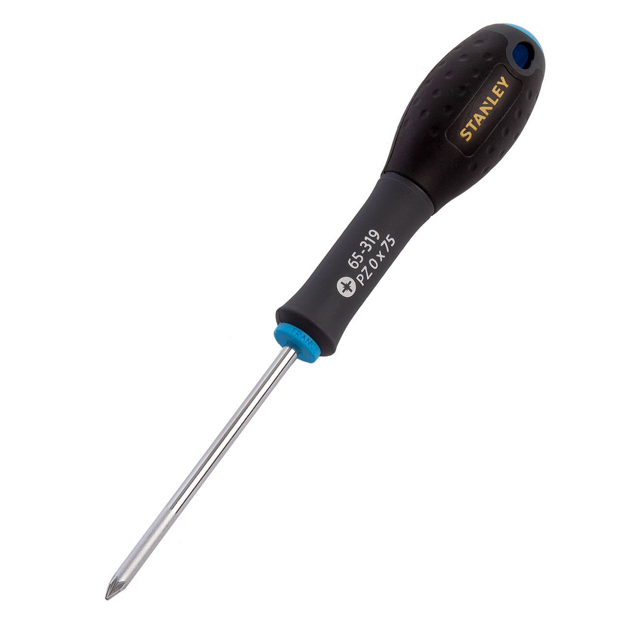 Stanley FatMax Pozi Screwdriver PZ0 x 75mm Soft Grip Handle 0-65-319