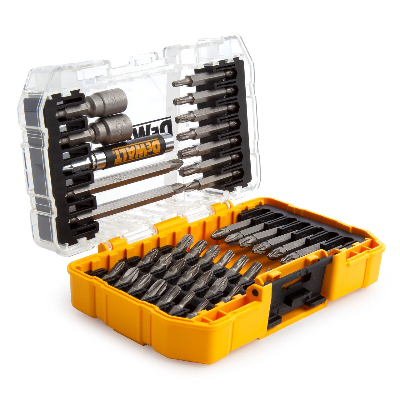 Dewalt Screwdriving Bit Set 40 Piece Mixed 1/4" Hex Drive DT70702