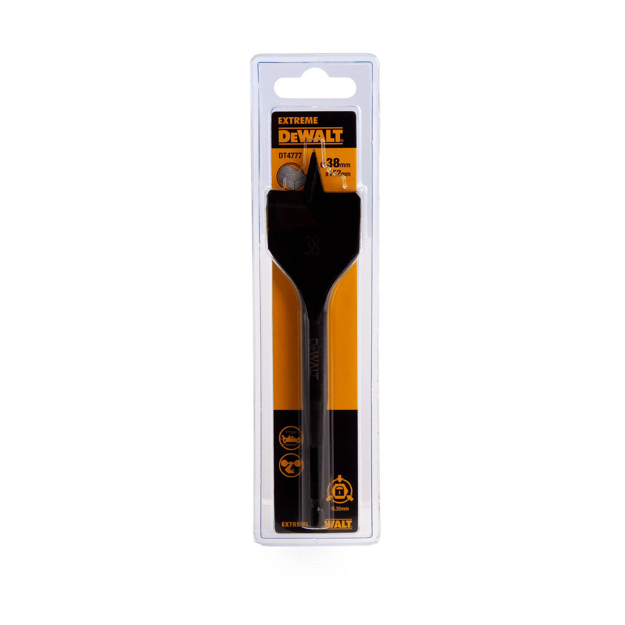 Dewalt Extreme Impact Flat Wood Drill Bit 38 x 152mm DT4777