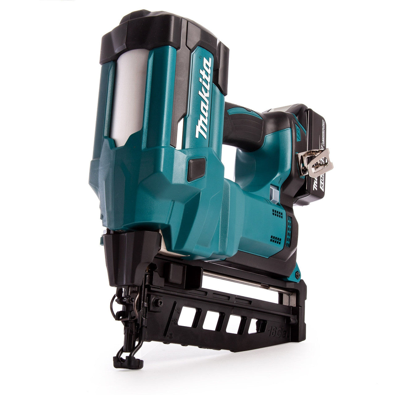 Makita 18V LXT 16 Gauge Finishing Nailer 2 x 5.0Ah Batteries DBN600RTJ