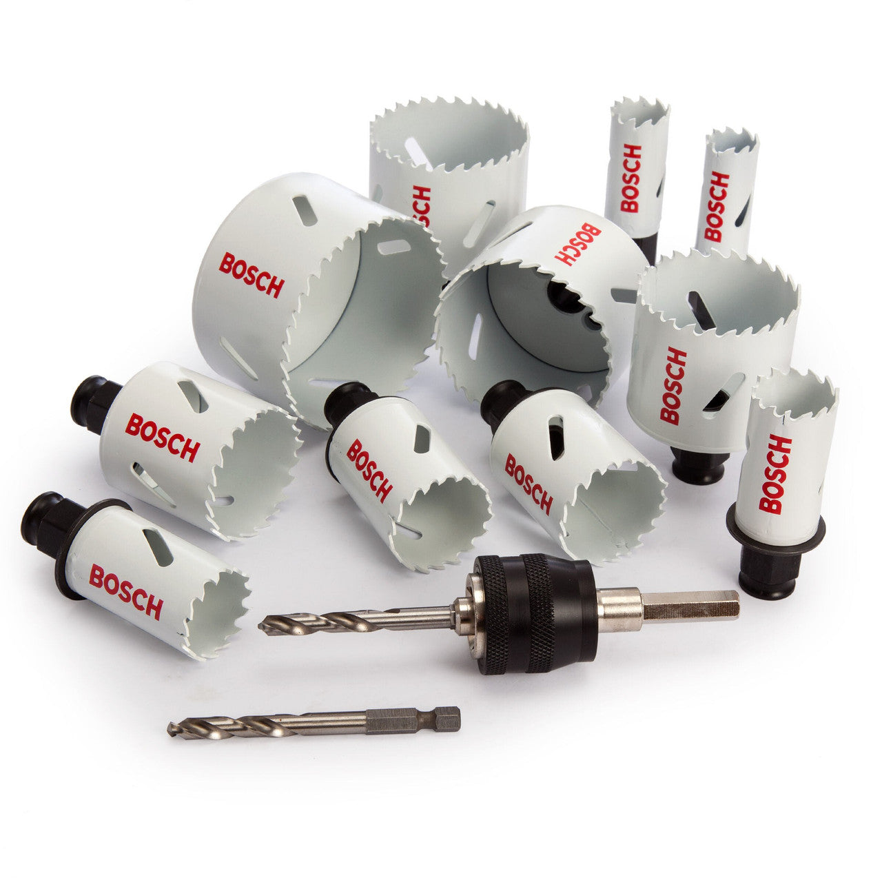 Bosch Progressor Holesaw Set 14 Piece For wood and metal 2608584667